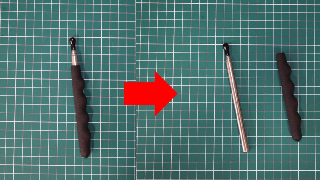 マッキー指示棒の作り方 授業中に遊べる伸びるマッキー